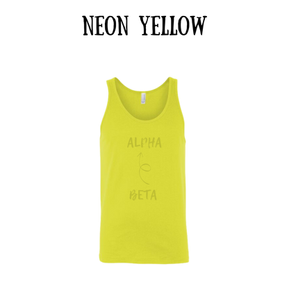 beta to alpha - unisex tank