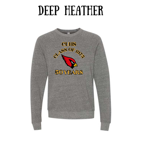 CUHS  - Sponge Fleece Raglan Sweatshirt - Neutrals