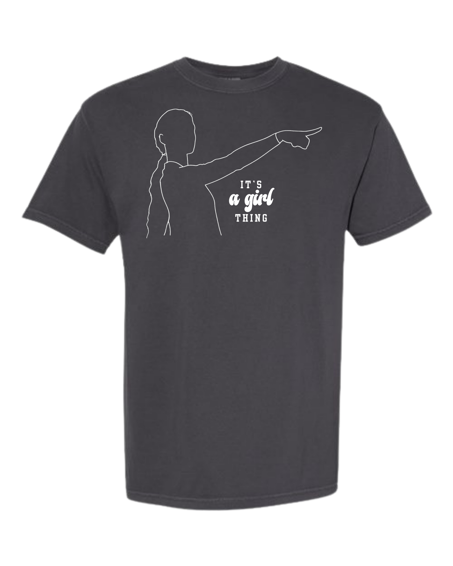 It's A Girl Thing - Comfort Colors - Heavyweight Unisex Tee - Neutral Colors