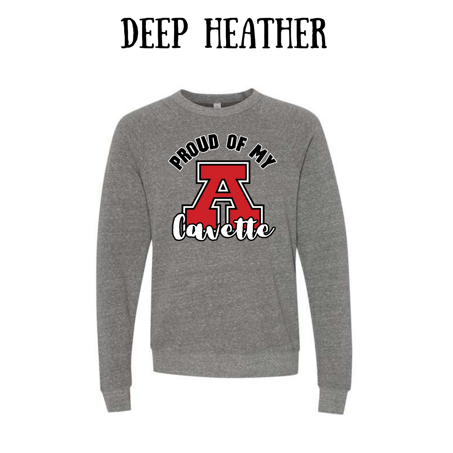 AFHS Cavettes - Sponge Fleece Raglan Sweatshirt - Neutrals