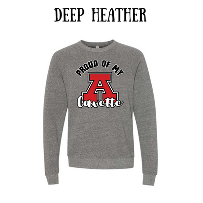 AFHS Cavettes - Sponge Fleece Raglan Sweatshirt - Neutrals