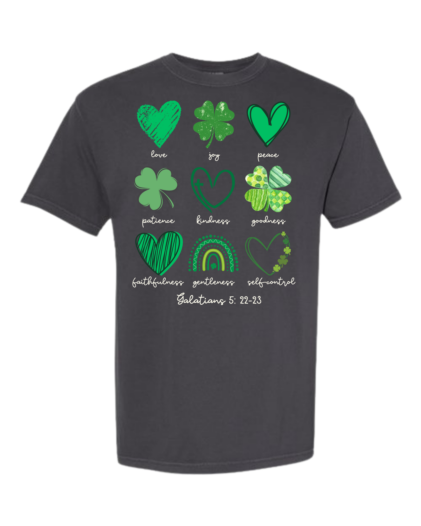 Galatians 5 - St Patrick's Day - Comfort Colors - Heavyweight Unisex Tee - Neutral Colors
