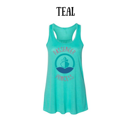 VP - Passenger Princess - Women's Flowy Racerback Tank