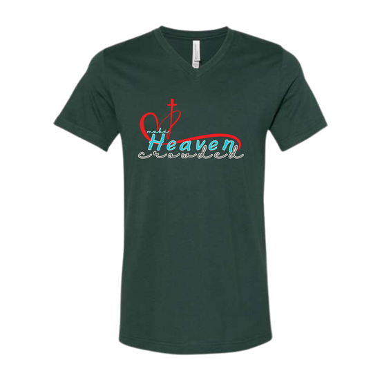 Make Heaven Crowded - Bella+Canvas - Unisex V-Neck - Assorted Colors