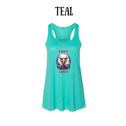 PP - Free Bird - Women's Flowy Racerback Tank
