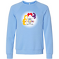 HP - Calming Circle - Sponge Fleece Raglan Sweatshirt - Blues, Purples