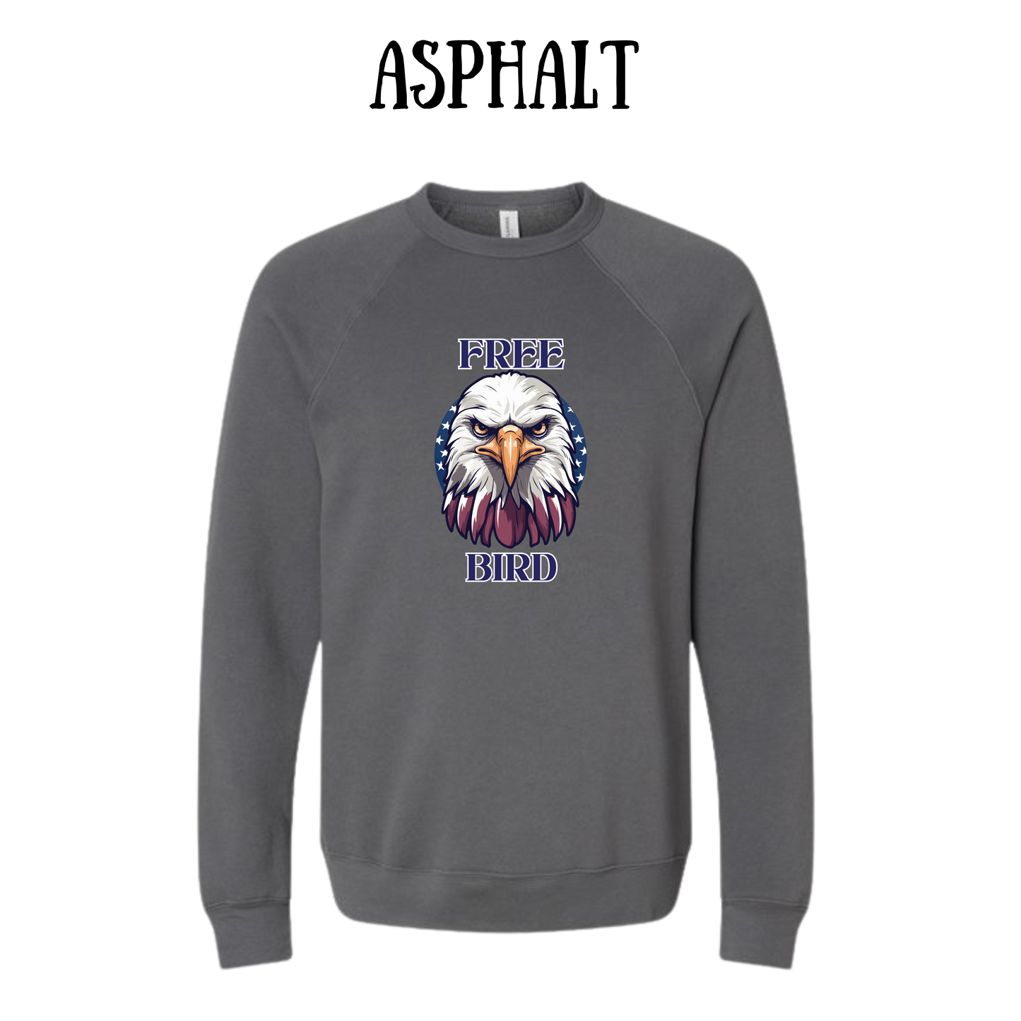 PP - Free Bird - Sponge Fleece Raglan Sweatshirt - Greens, Neutrals