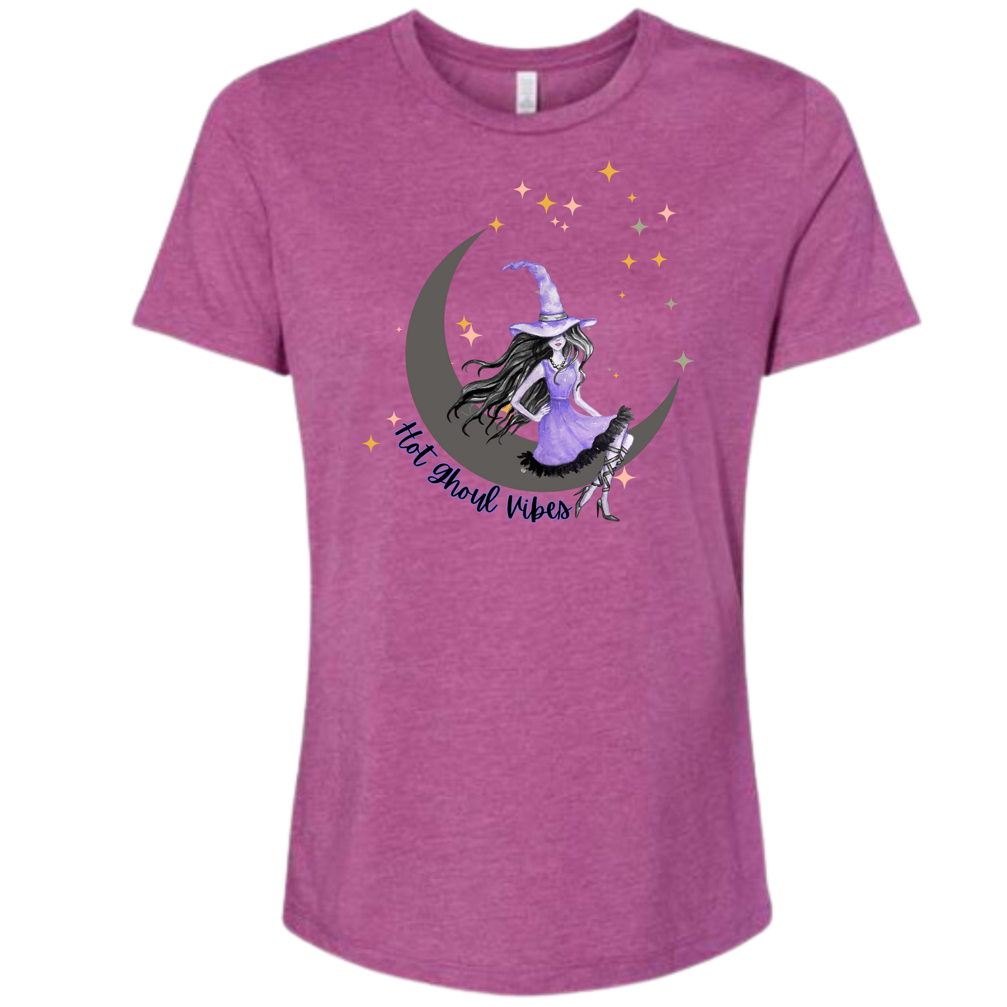 HP - Hot Ghoul Vibes - Women's Relaxed Fit Tee - Assorted Colors