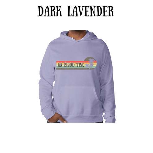 VP - On Island Time - Sponge Fleece Hoodie - Blues, Purples