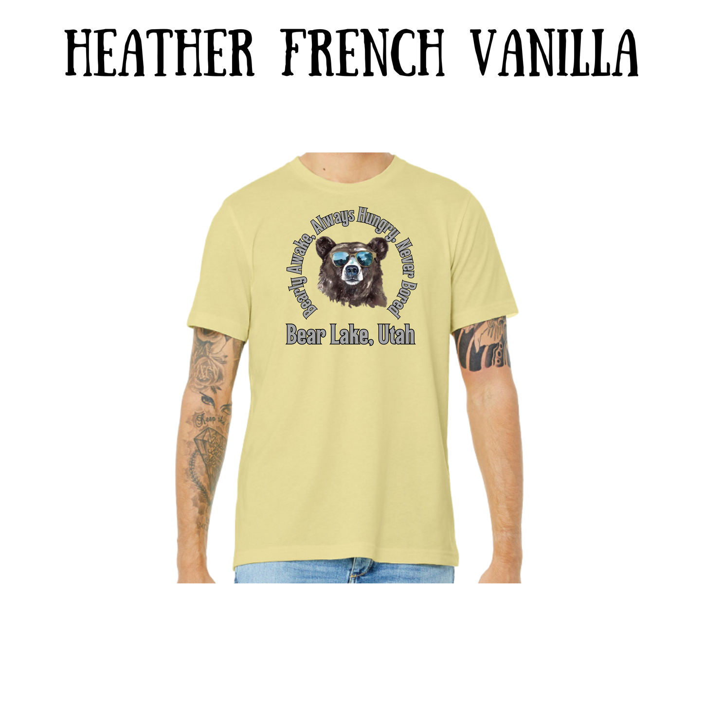 CP - Bear Lake Utah - Unisex Tee - Yellows, Oranges, Reds