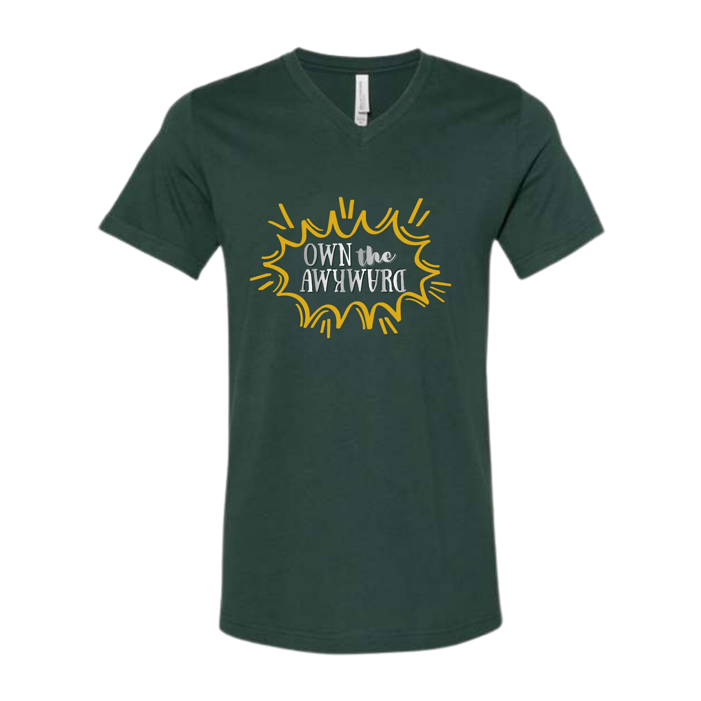 Own the Awkward - Bella+Canvas - Unisex V-Neck - Assorted Colors