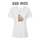 AC - Muscle Bear - Women's V-Neck - Assorted Colors