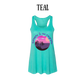 VP - Sunsets & No Regrets - Women's Flowy Racerback Tank