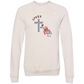 Loves Jesus & America too - Sponge Fleece Raglan Sweatshirt - Assorted Colors