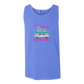 Get in Loser We're Playing Mahjong - Comfort Colors - Unisex Tank - Neutral Colors & Blues