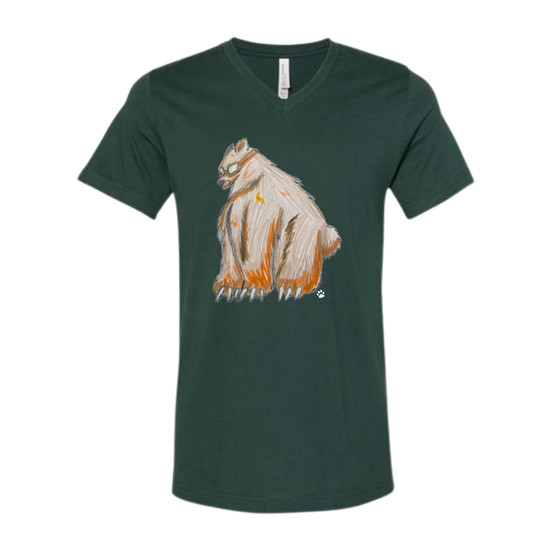 Muscle Bear - Bella+Canvas - Unisex V-Neck - Assorted Colors