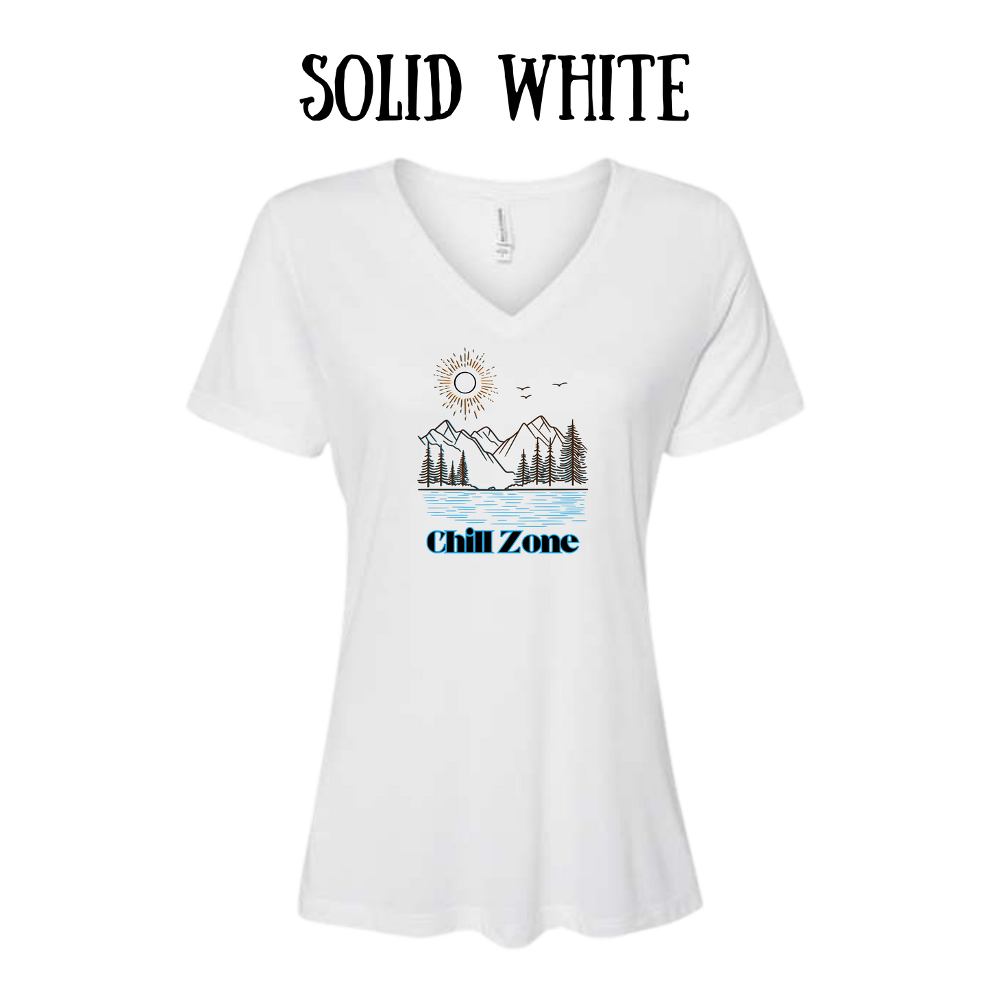 CP - Chill Zone - Women's V-Neck - Assorted Colors