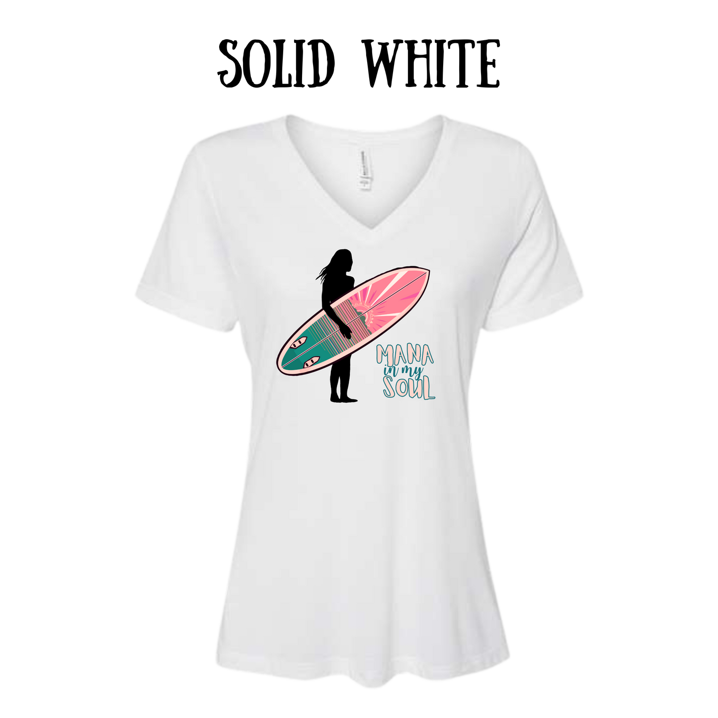 VP - Mana in My Soul - Women's V-Neck - Assorted Colors