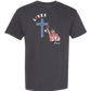 Loves Jesus & America too - Comfort Colors - Heavyweight Unisex Tee - Neutral Colors