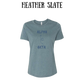 beta to alpha - women's relaxed fit tee - neutrals