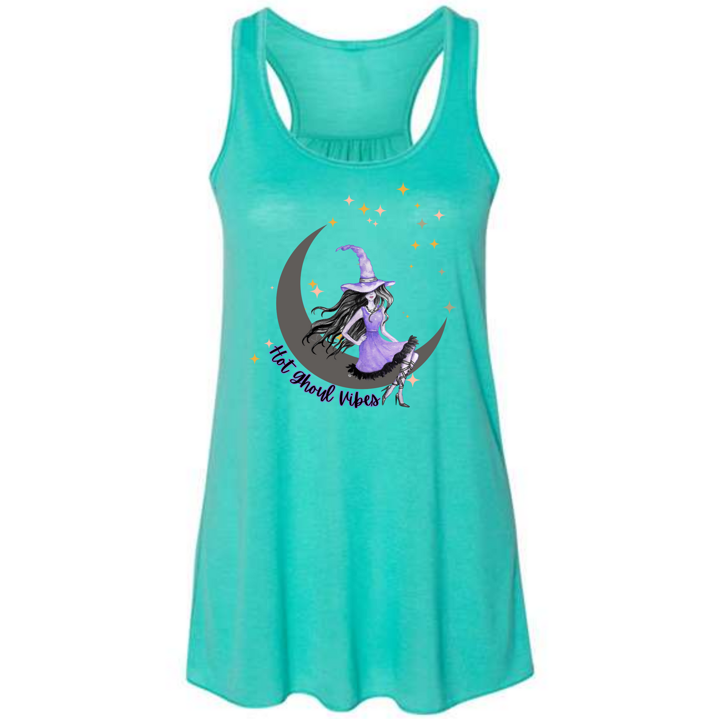 HP - Hot Ghoul Vibes - Women's Flowy Racerback Tank