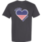 One Nation One Heart - Comfort Colors - Heavyweight Unisex Tee - Neutral Colors