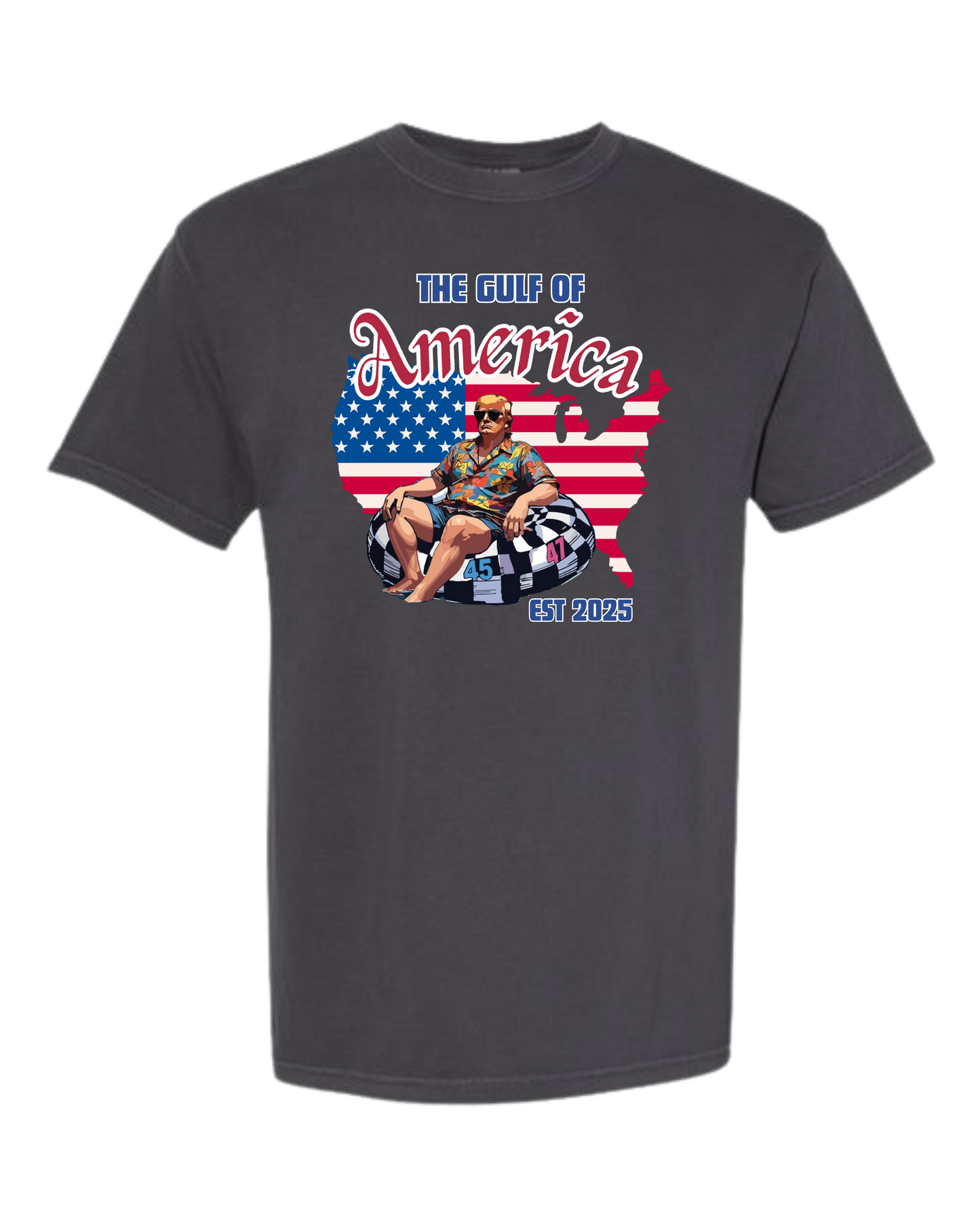 The Gulf of America - Comfort Colors - Heavyweight Unisex Tee - Neutral Colors