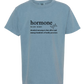 Hormone - Comfort Colors - Heavyweight Youth Tee - Neutral Colors & Blues