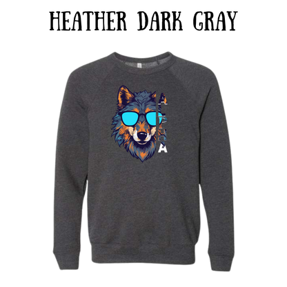 BP - Alpha - Sponge Fleece Raglan Sweatshirt - Greens, Neutrals