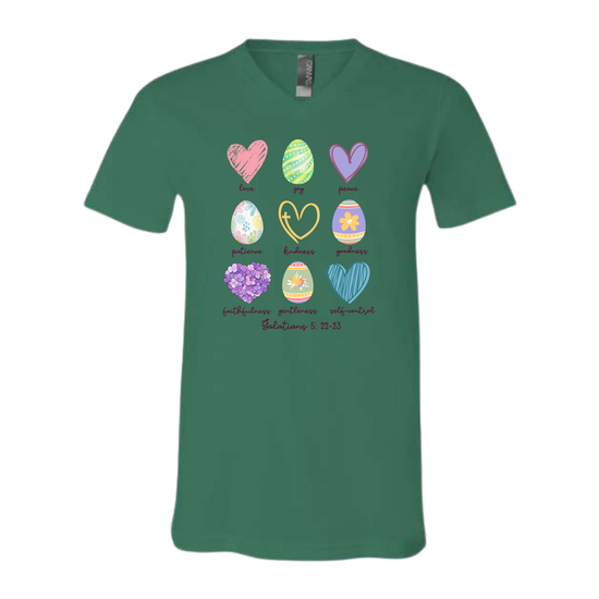 Galatians 5 - Easter - Bella+Canvas - Unisex V-Neck - Assorted Colors