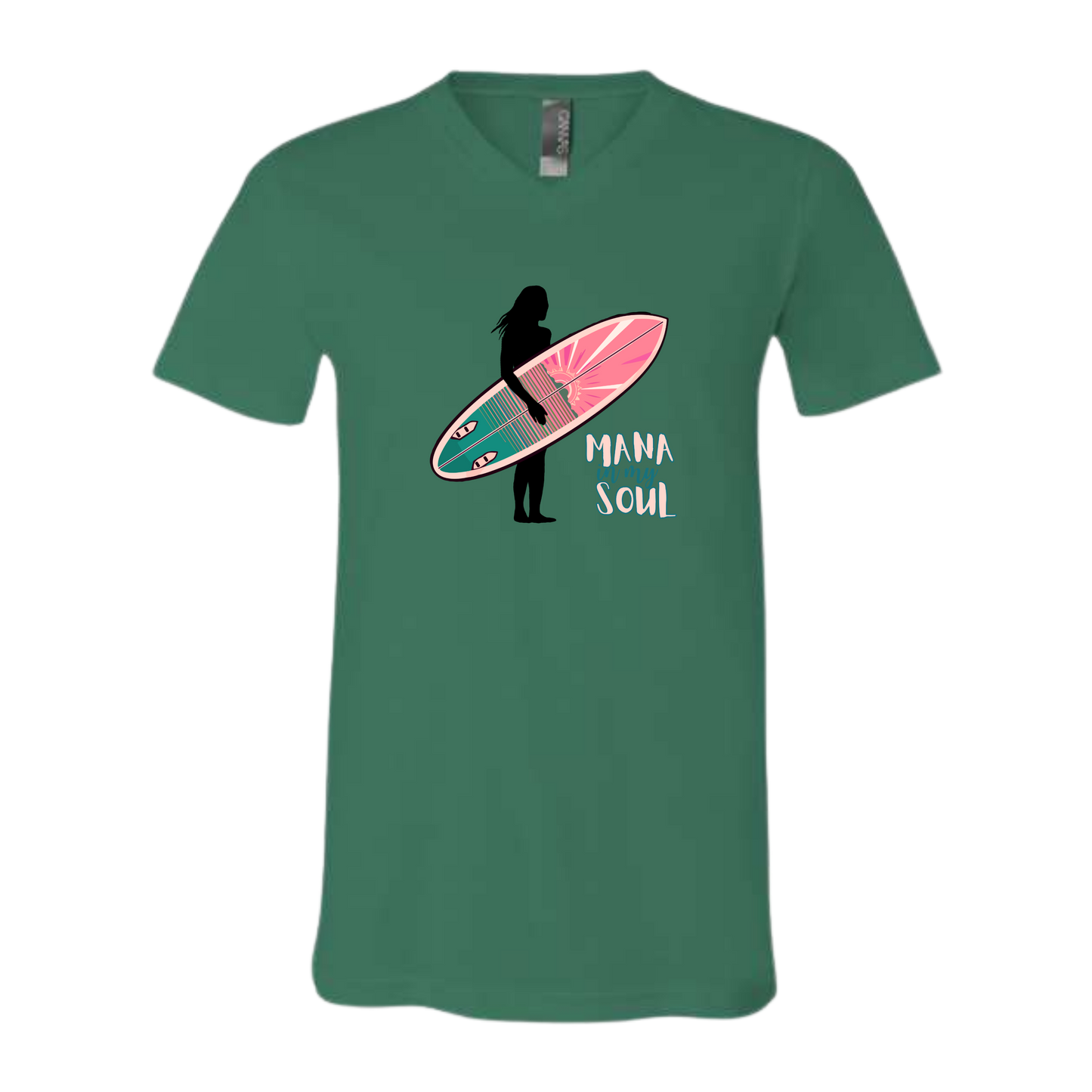 Mana in My Soul - Bella+Canvas - Unisex V-Neck - Assorted Colors