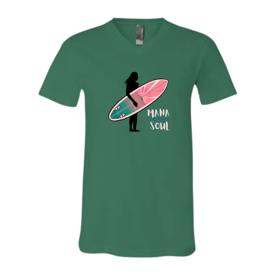 Mana in My Soul - Bella+Canvas - Unisex V-Neck - Assorted Colors