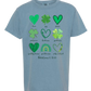 Galatians 5 - St Patrick's Day - Comfort Colors - Heavyweight Youth Tee - Neutral Colors & Blues