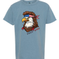Rockin Free Bird - Comfort Colors - Heavyweight Youth Tee - Neutral Colors & Blues