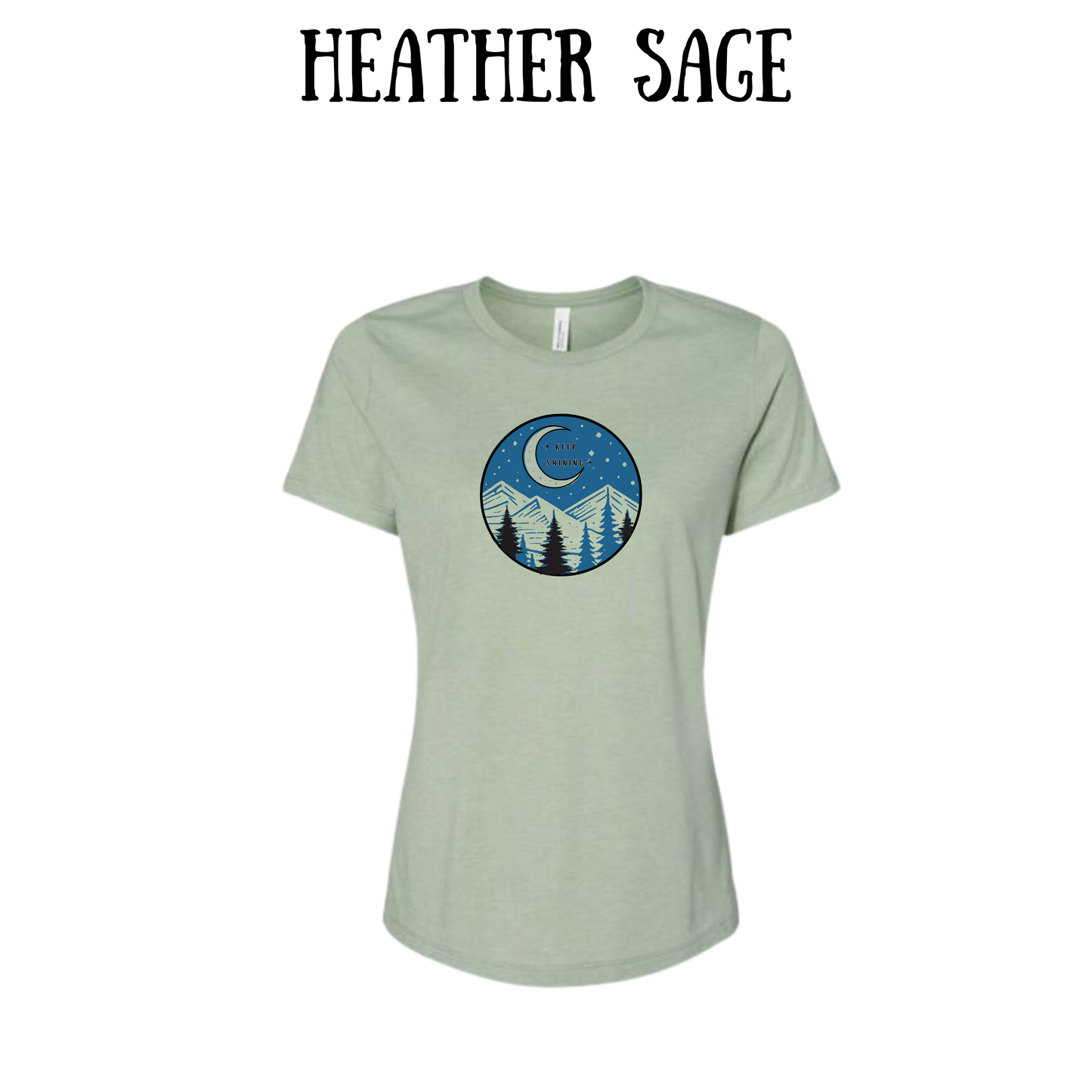OP - Keep Shining - Women's Relaxed Fit Tee - Assorted Colors