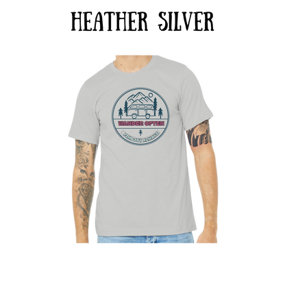 CP - Wander Often - Unisex Tee - Pinks, Purples, Neutrals