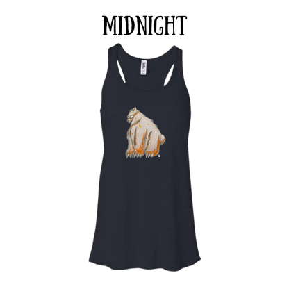 AC - Muscle Bear - Women's Flowy Racerback Tank