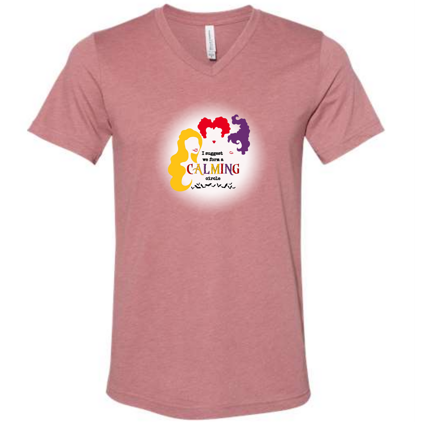 Calming Circle - Unisex V-Neck - Assorted Colors