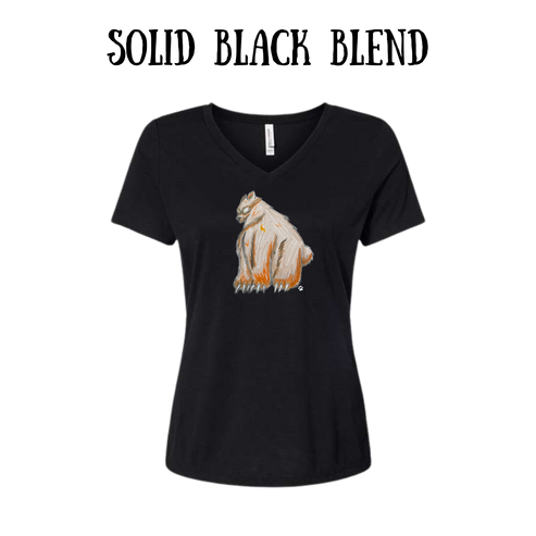 AC - Muscle Bear - Women's V-Neck - Assorted Colors