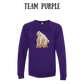 AC - Muscle Bear - Sponge Fleece Raglan Sweatshirt - Blues, Purples