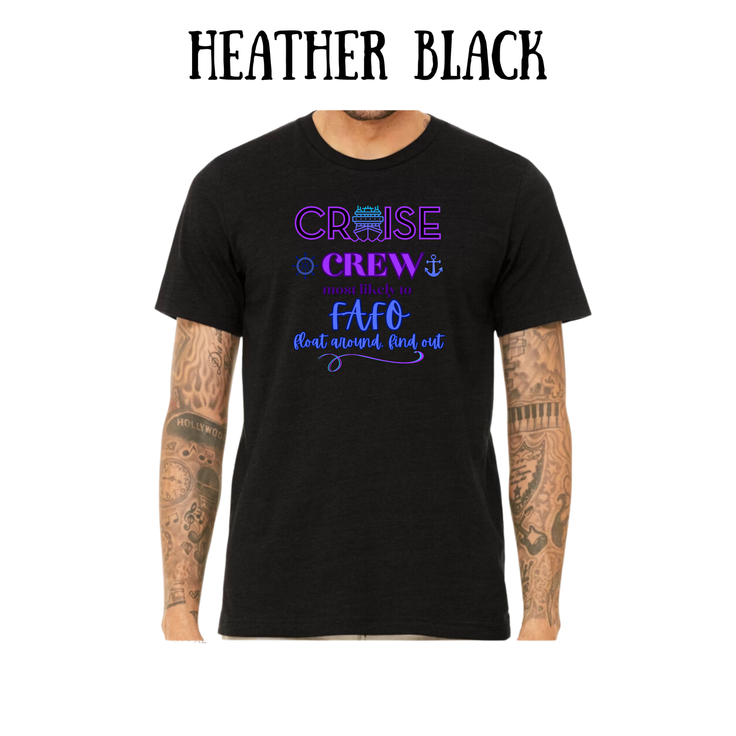 VP - Cruise Crew FAFO - Unisex Tee - Blues