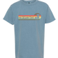 On Island Time - Comfort Colors - Heavyweight Youth Tee - Neutral Colors & Blues