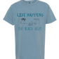 Life Happens The Beach Helps - Comfort Colors - Heavyweight Youth Tee - Neutral Colors & Blues