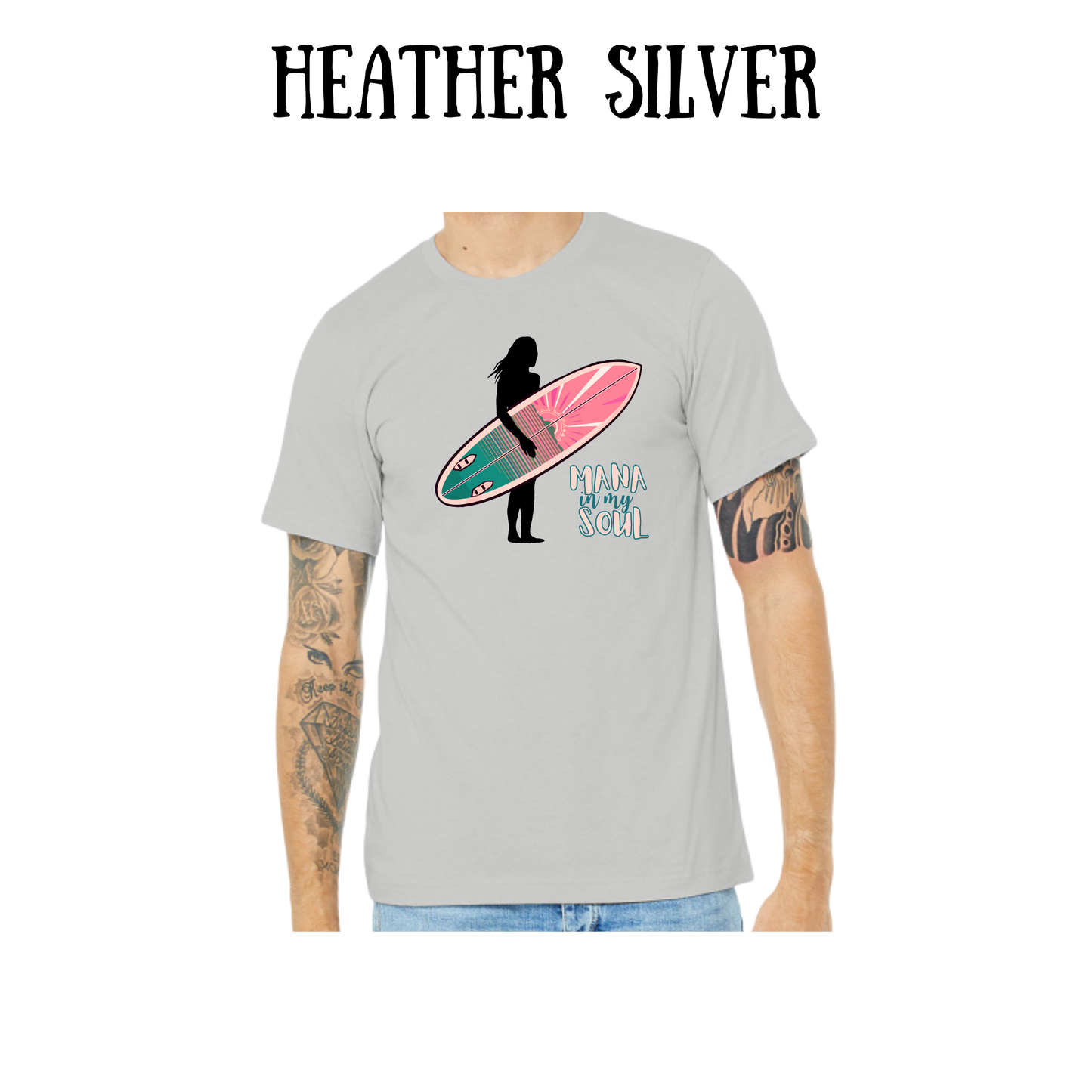 VP - Mana in My Soul - Unisex Tee - Pinks, Purples, Neutrals