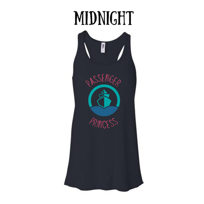 VP - Passenger Princess - Women's Flowy Racerback Tank