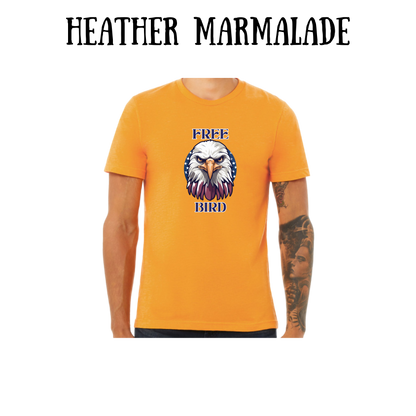 PP - Free Bird - Unisex Tee - Yellows, Oranges, Reds
