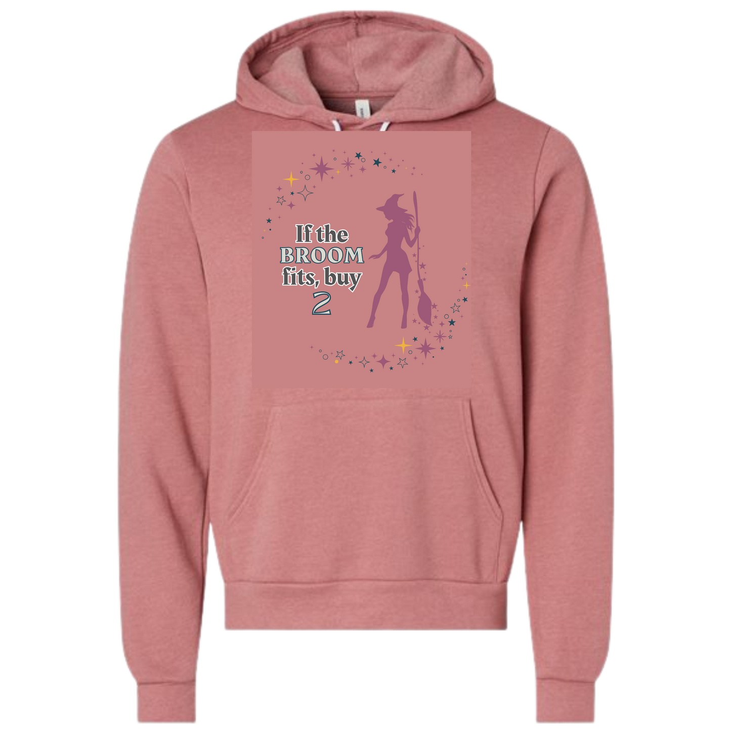 HP - If The Broom Fits - Sponge Fleece Hoodie - Assorted Colors