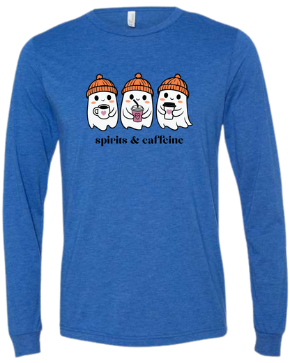 HP - Spirits & Caffeine - Unisex Long Sleeve - Assorted Colors