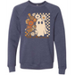 HP - Autumn Ghost - Sponge Fleece Raglan Sweatshirt - Blues, Purples