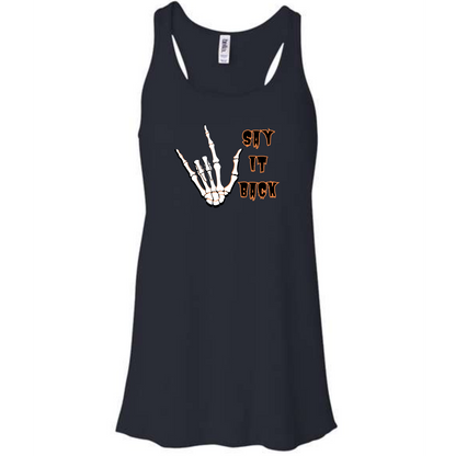 HP - I Love You, Say It Back - Women's Flowy Racerback Tank